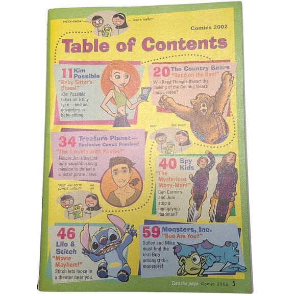 Disney Adventures Vintage Magazine 1999 2000 2002 Lot Of 3 Double Comic Edition - Picture 12 of 12